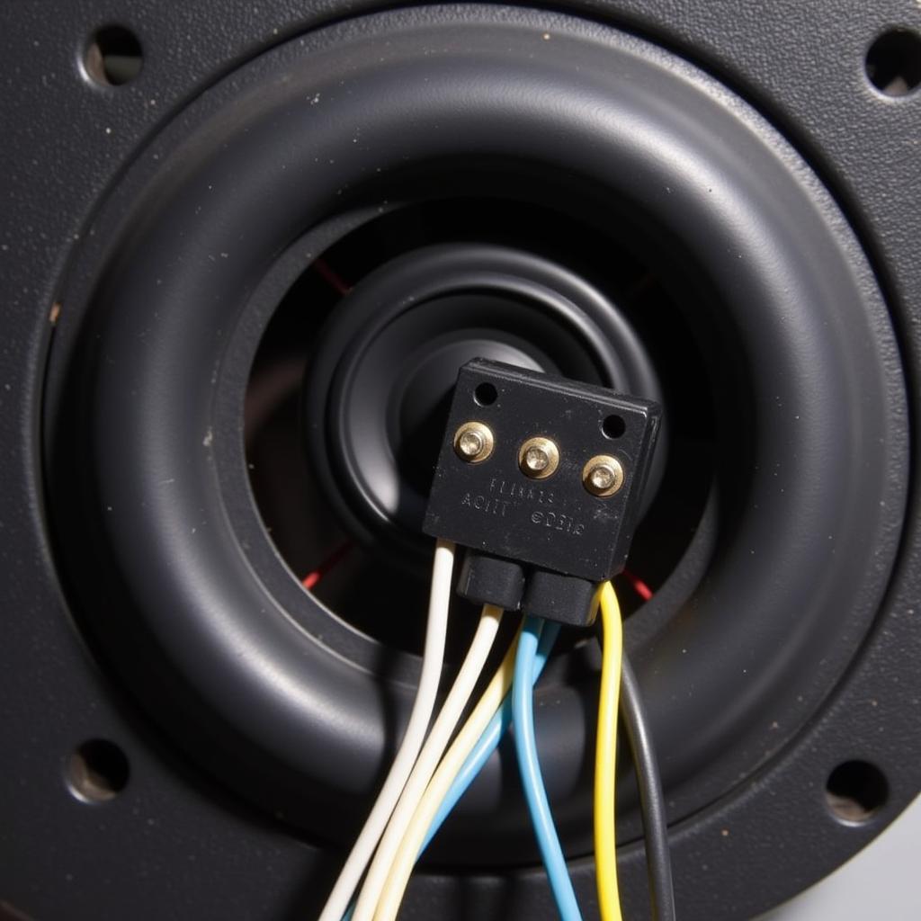 Car speaker wiring diagram