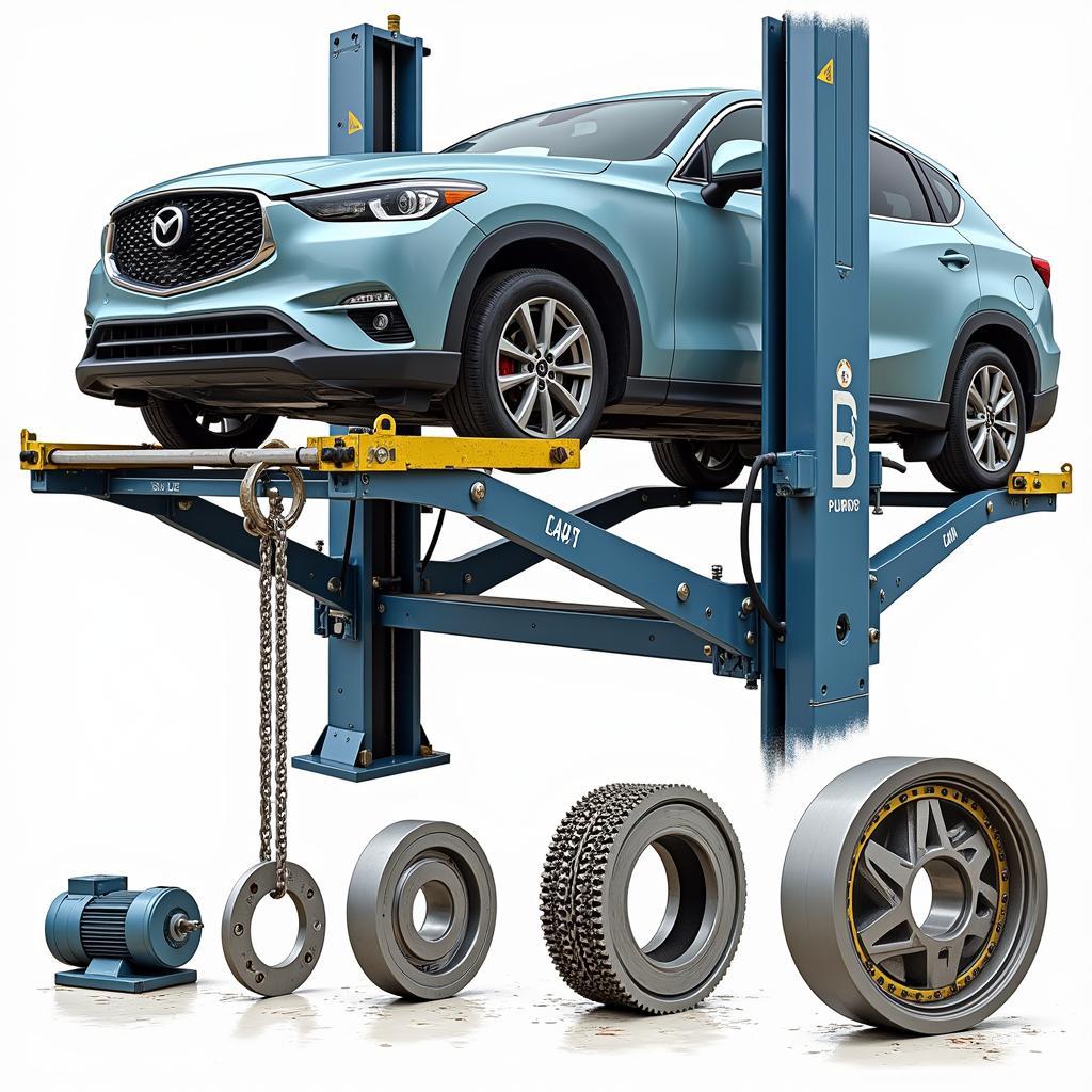 Car Stacker Mechanical Parts