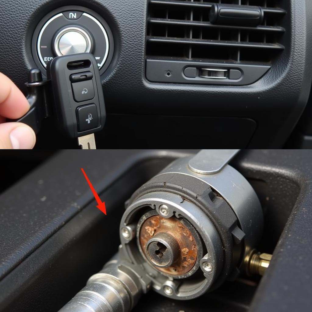 Car Starter Clicking Sound When Key Turned