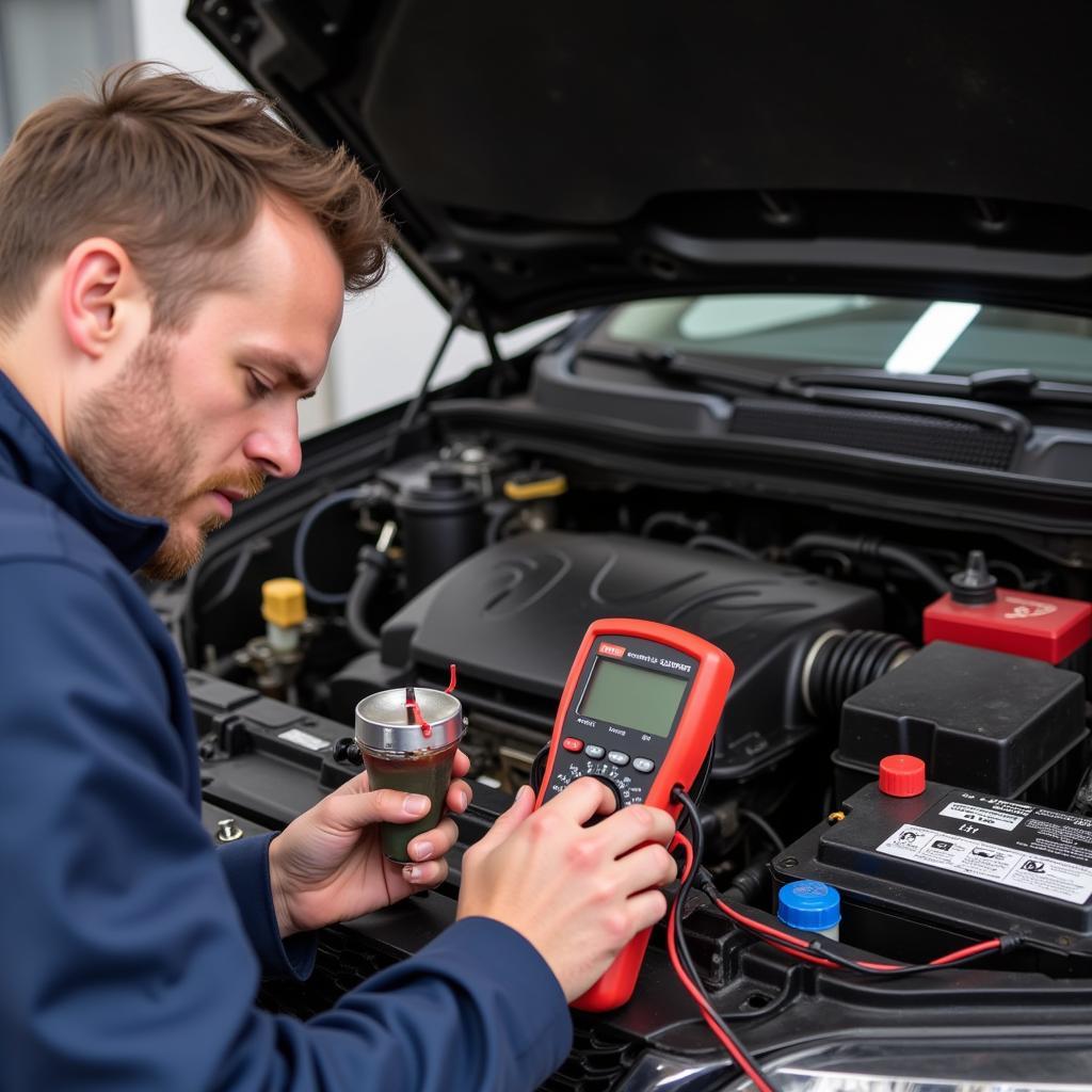 Diagnosing car starter problems