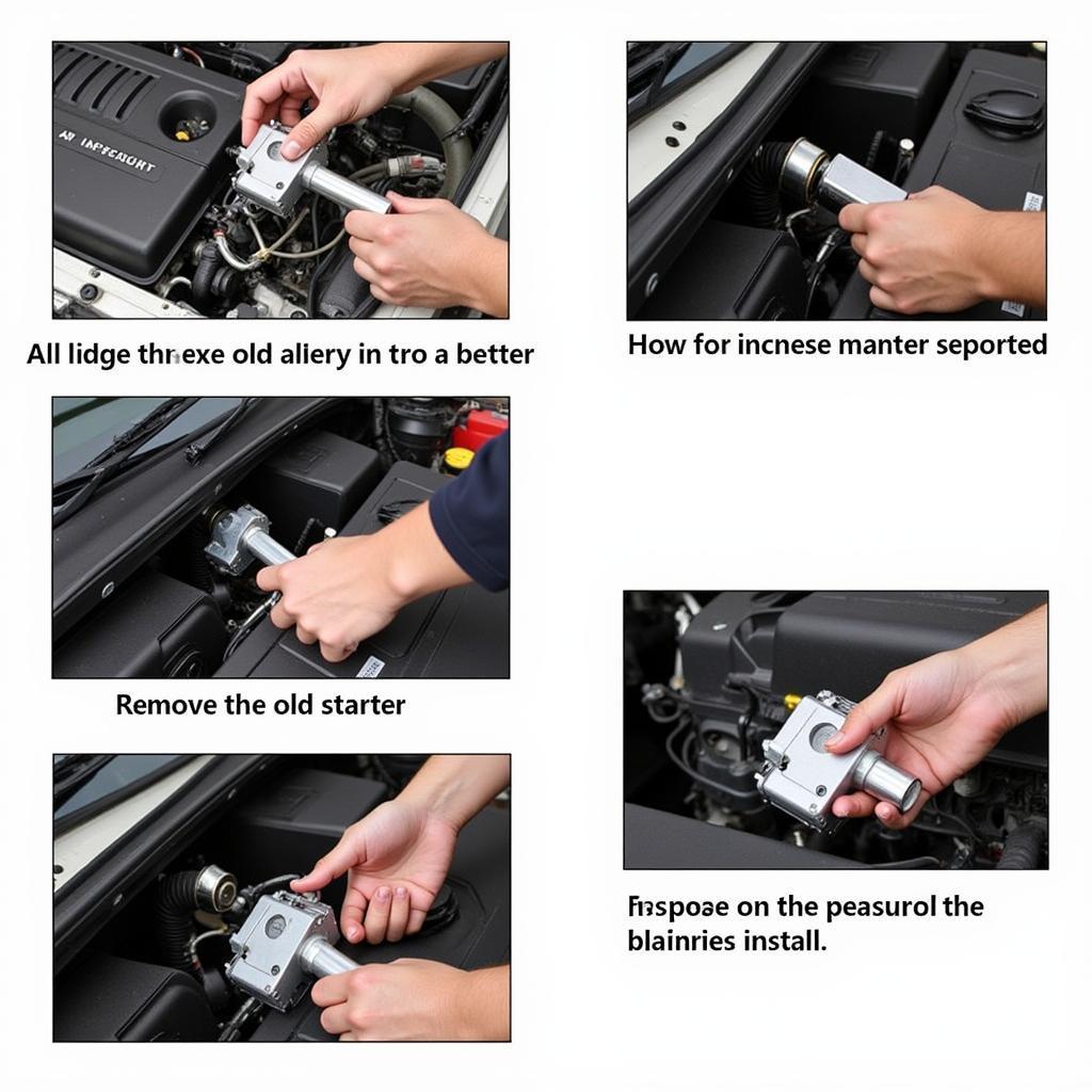 Car Starter Replacement Process