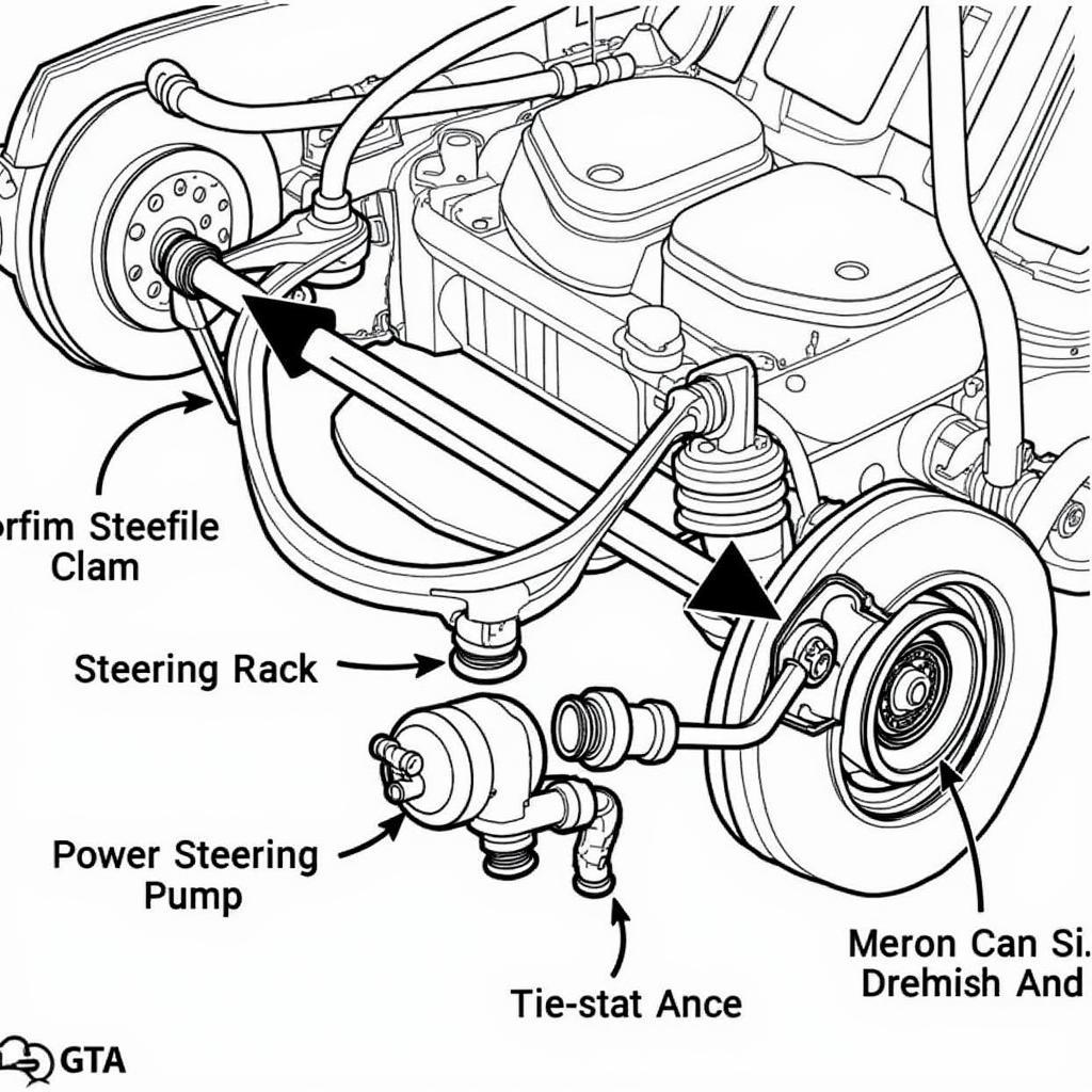 Car Steering System Components