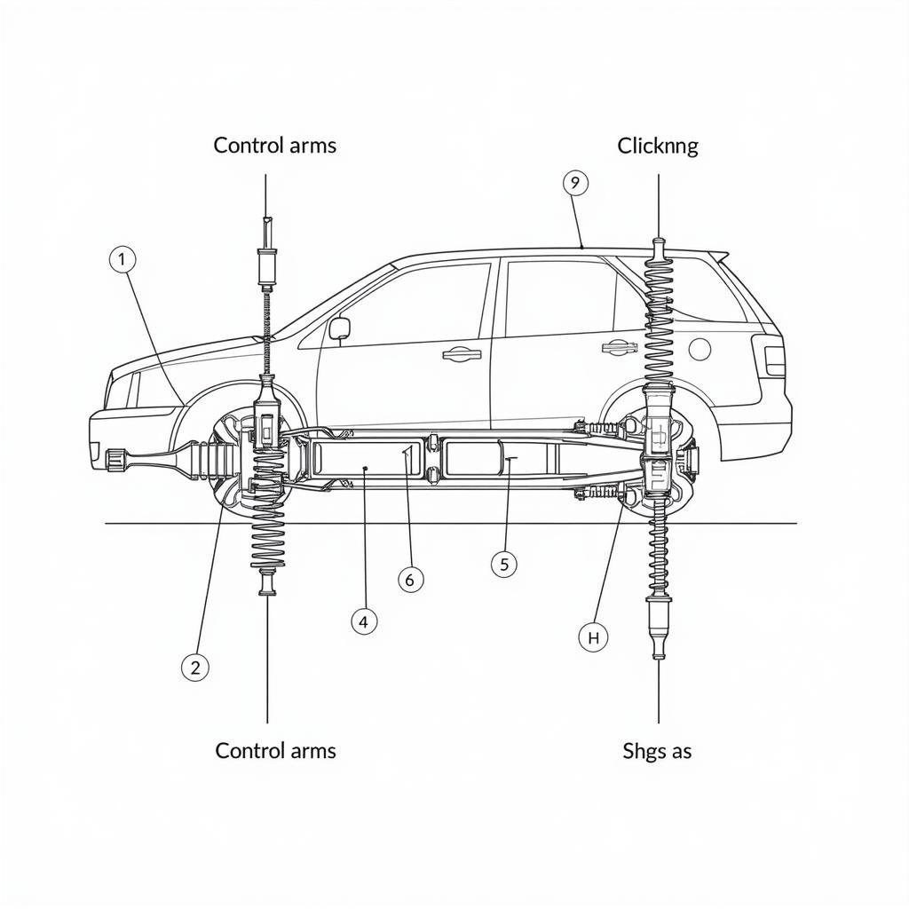 Car Suspension Components Diagram