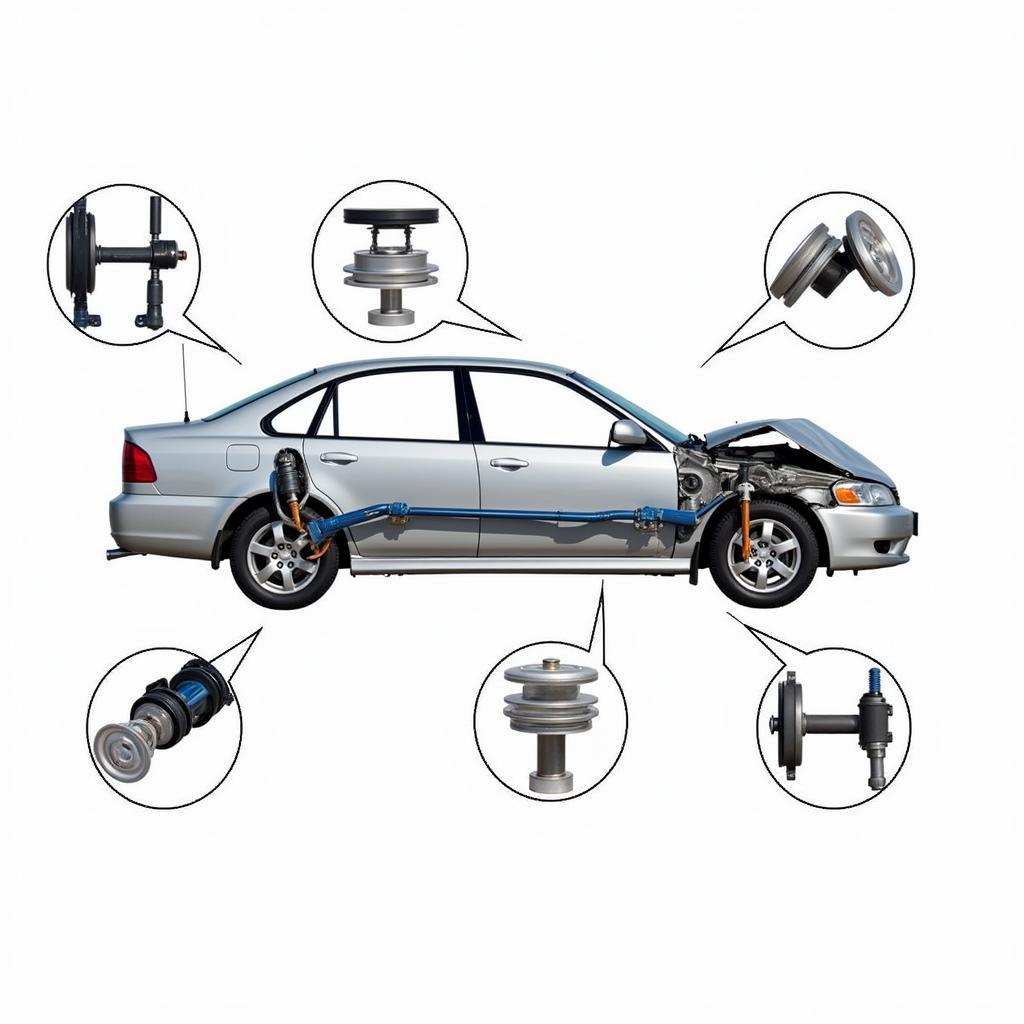 Car Suspension System Issues After Collision 