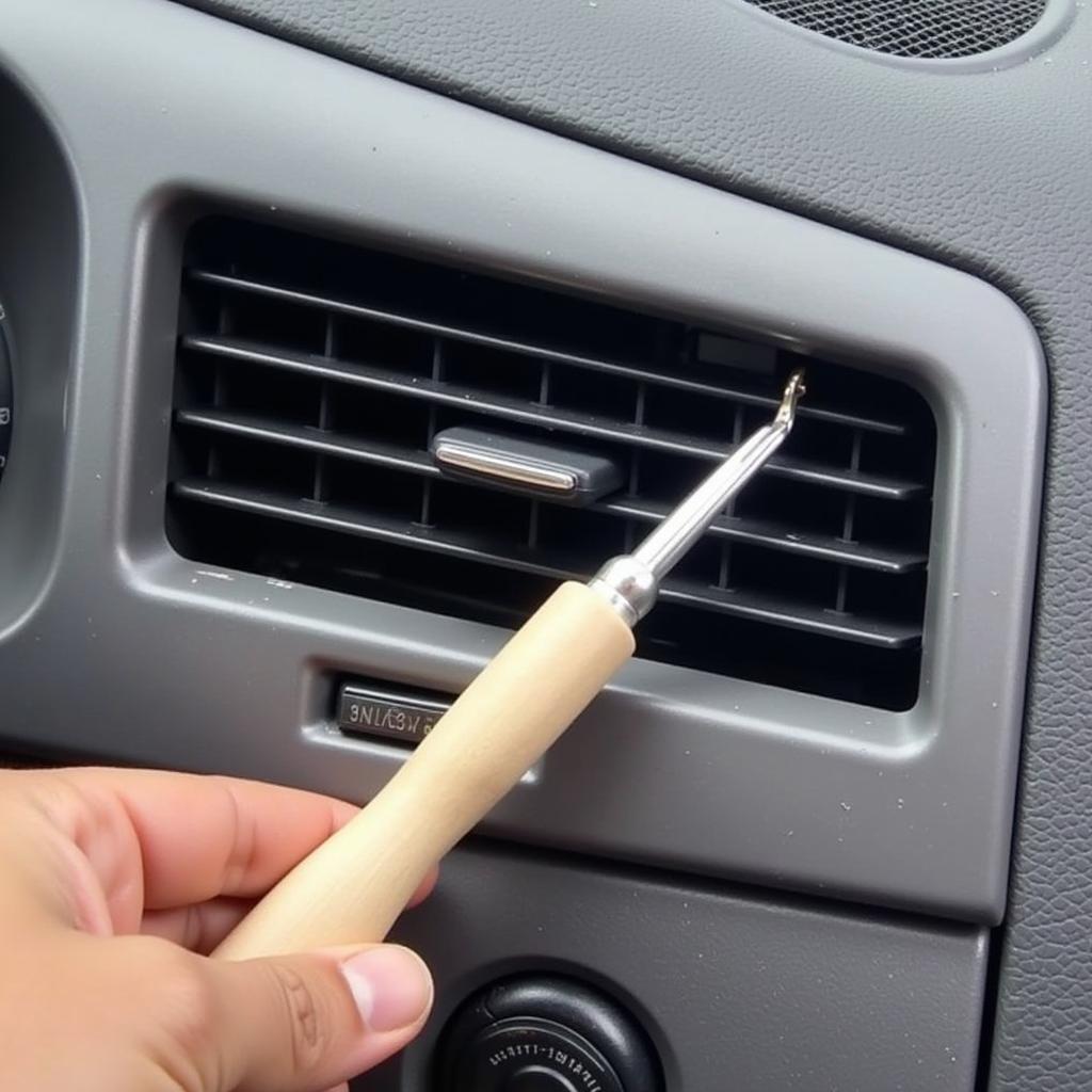 Removing a Car Vent Clip