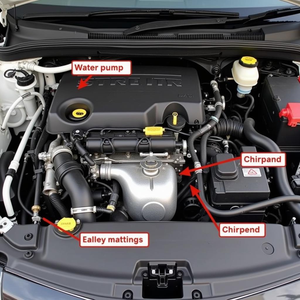 Car Water Pump Location