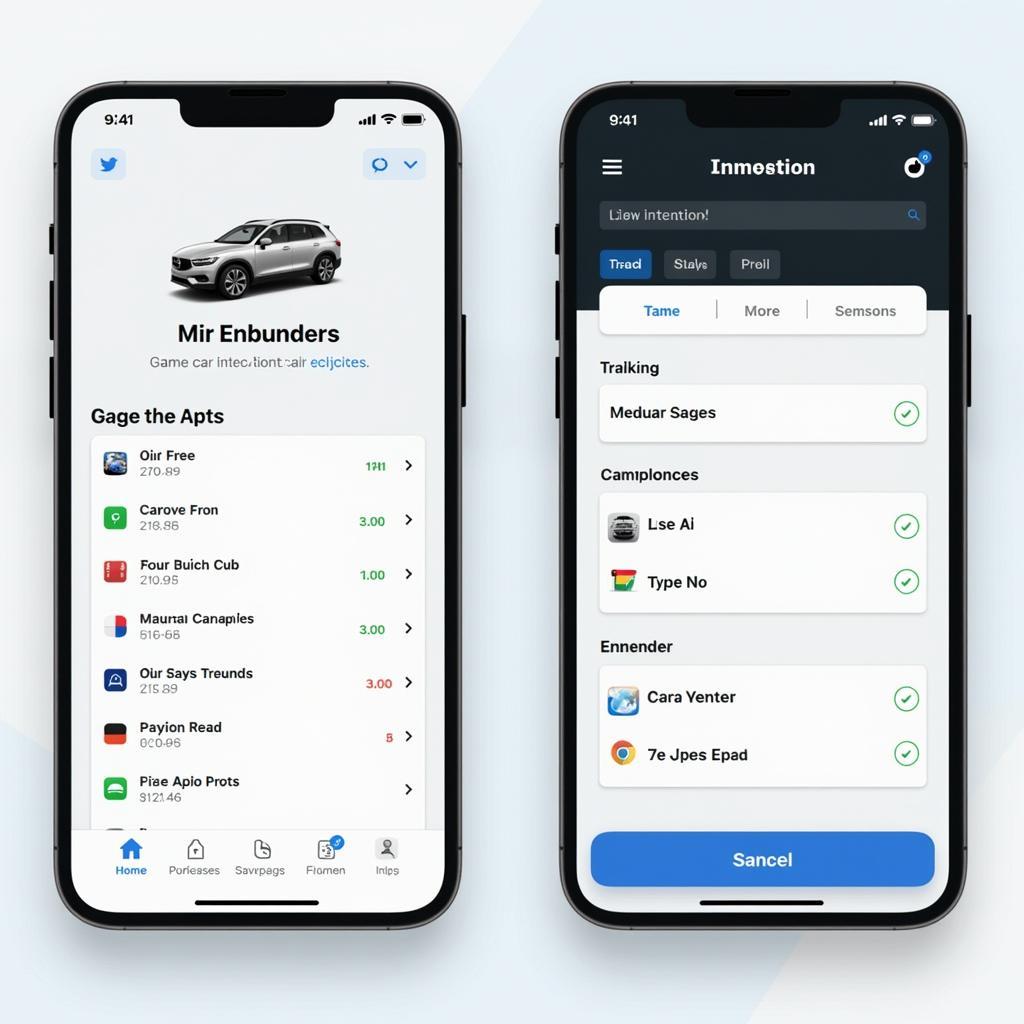 CarCare App for iOS