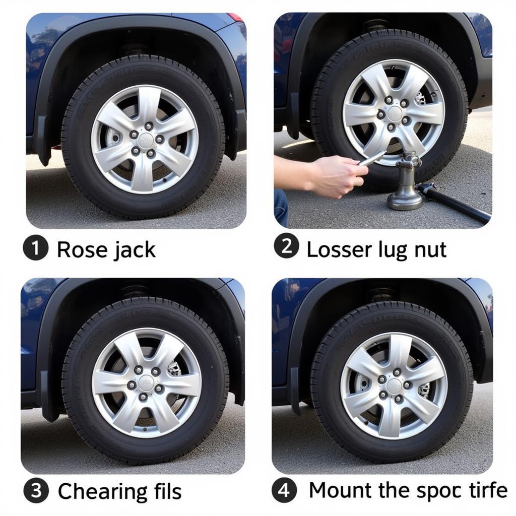 Steps to Safely Change a Flat Tire