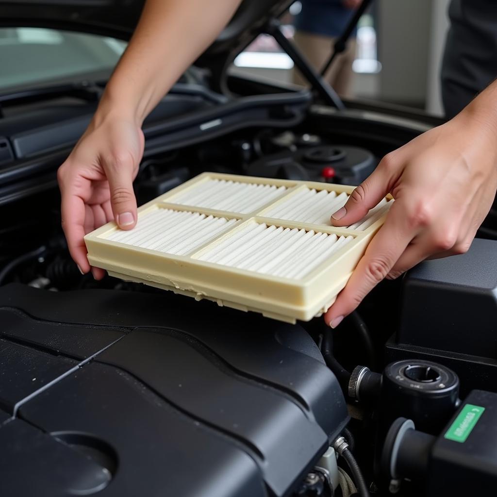 Changing Car Air Filter at Home