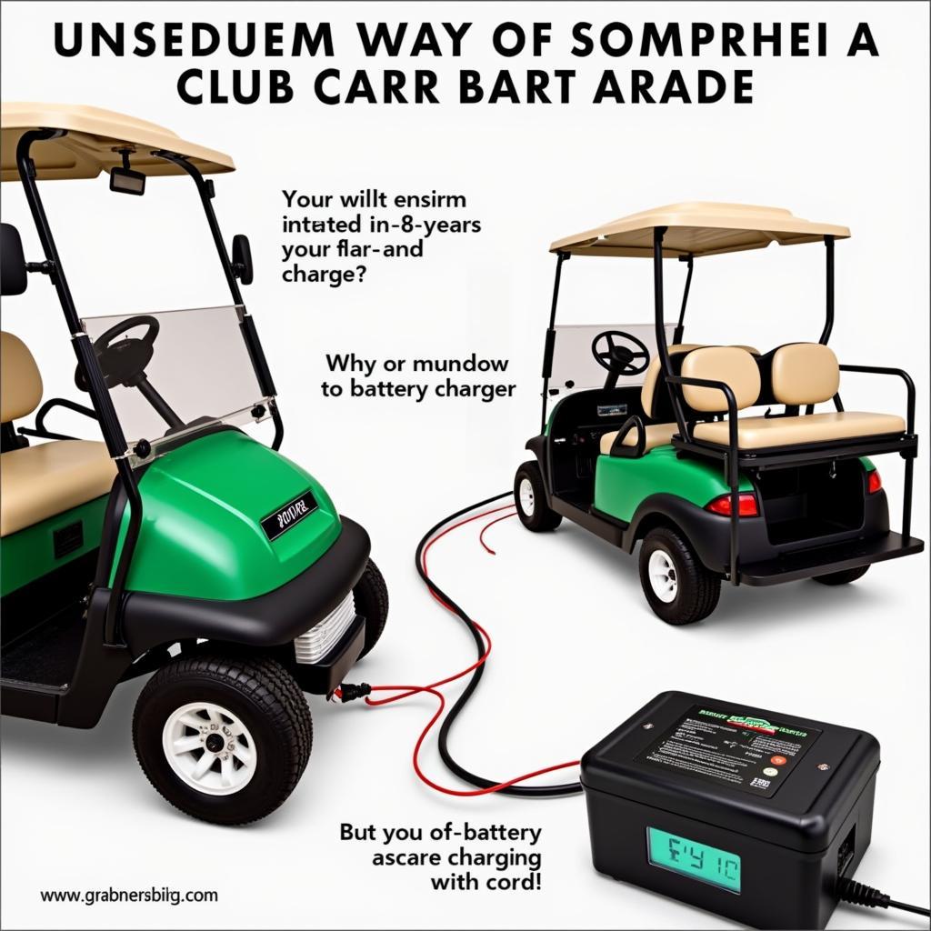 Charging Club Car Golf Cart Batteries