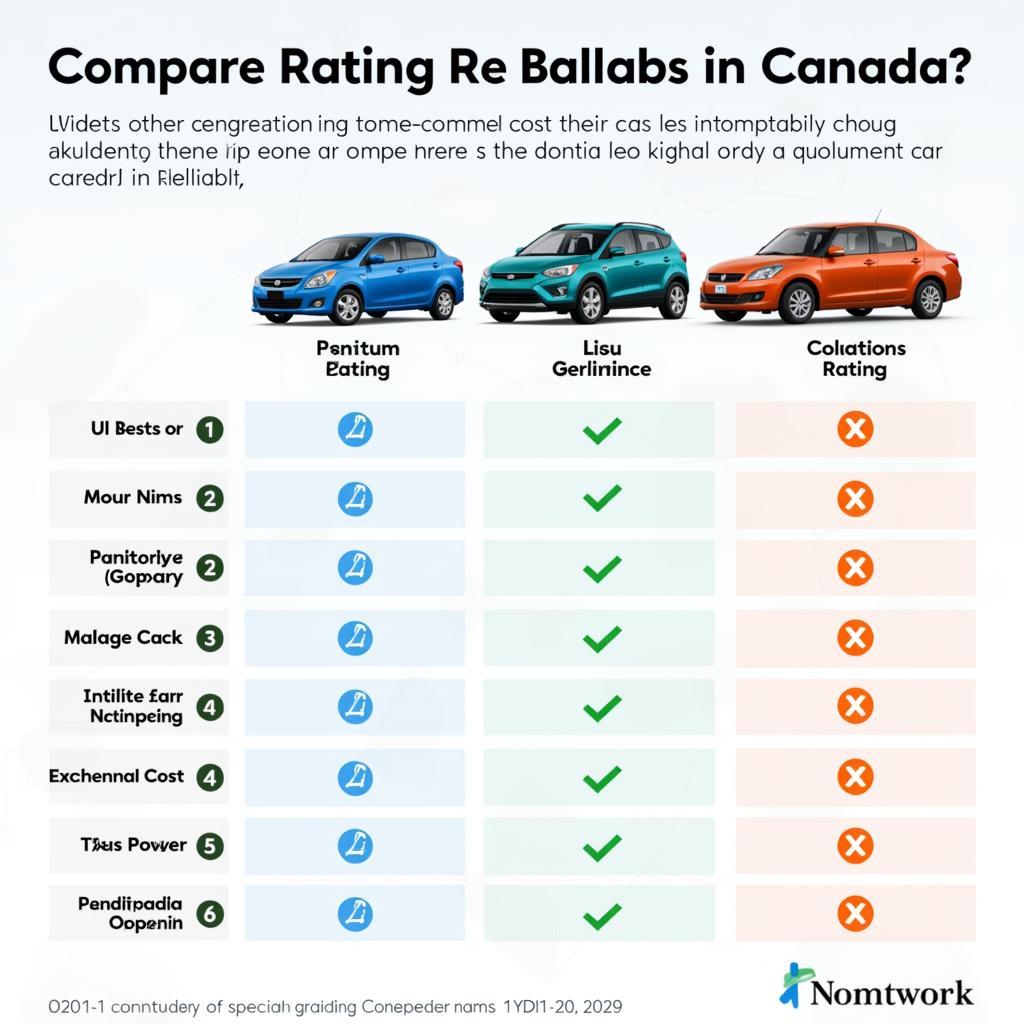 Cheapest Maintenance Cars Canada: Reliability Ratings Chart