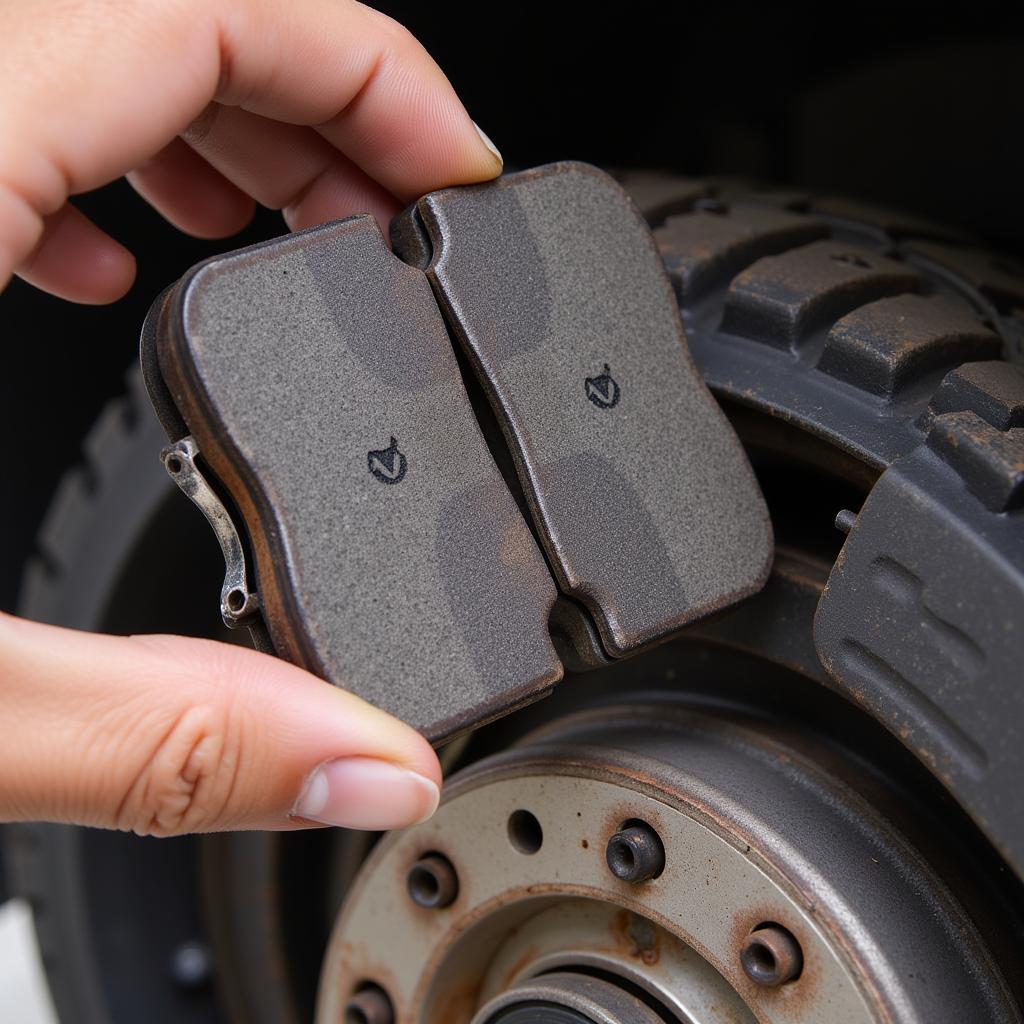 Checking Brake Pads Thickness