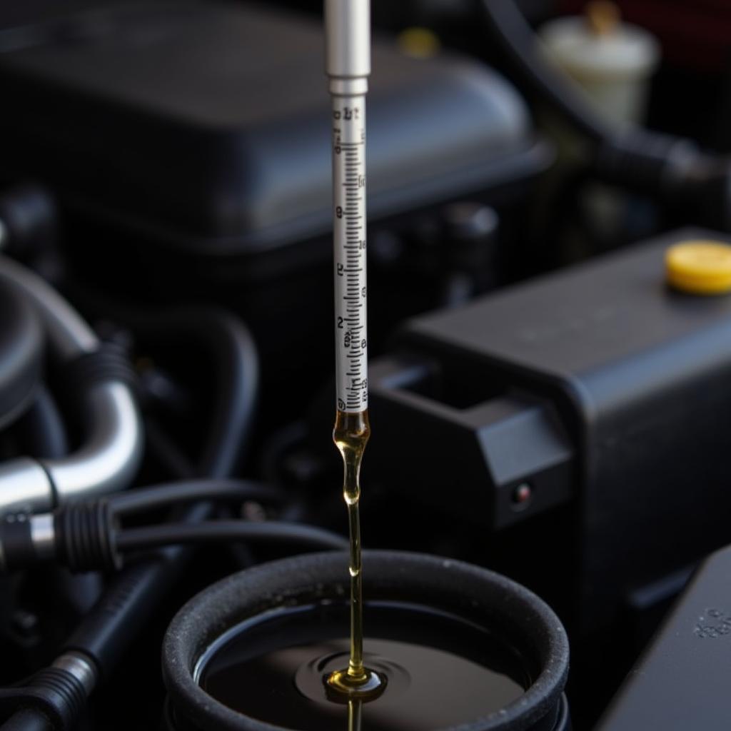 Checking Engine Oil Level