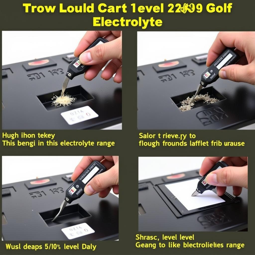 Checking Club Car Battery Electrolyte Level