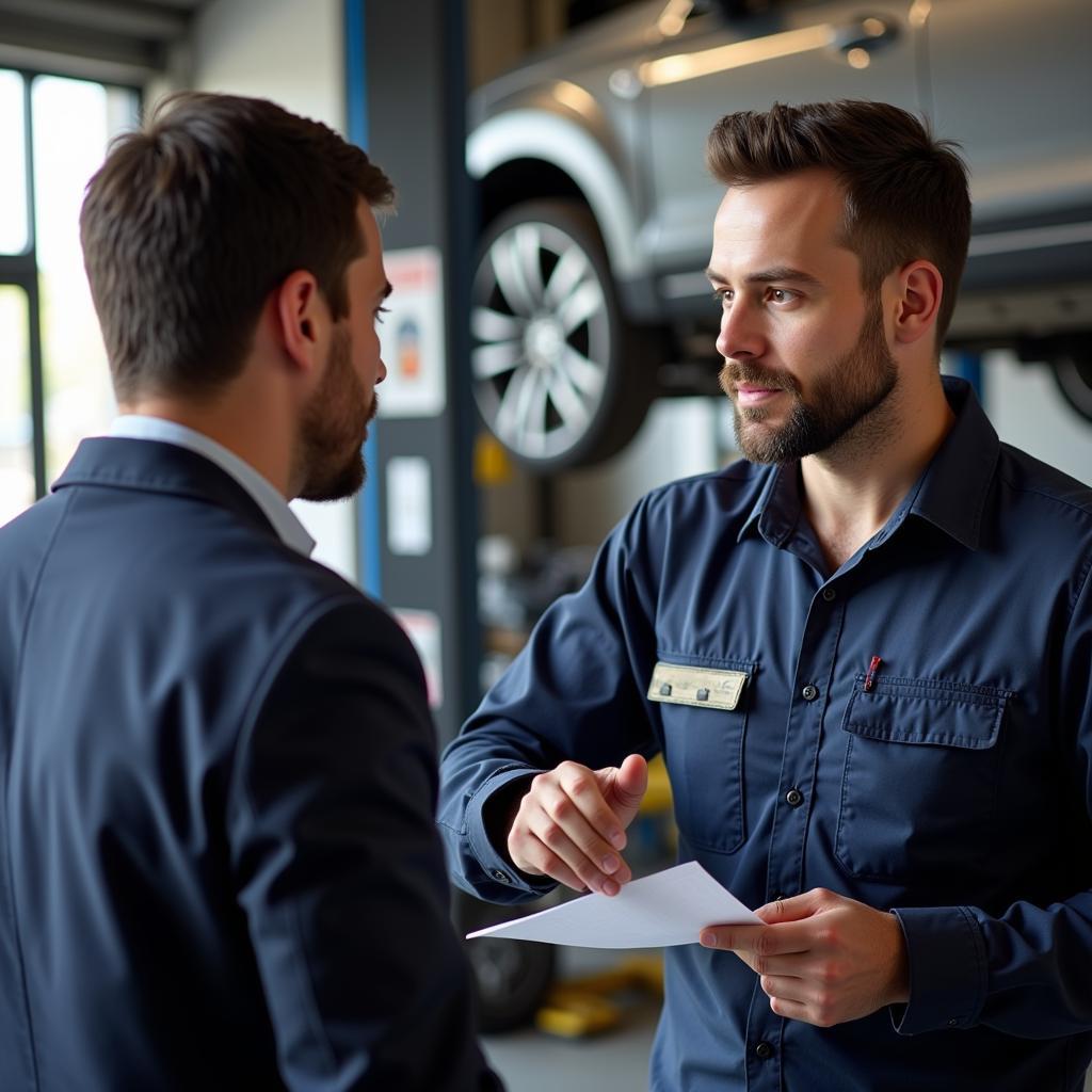 Choosing a car mechanic