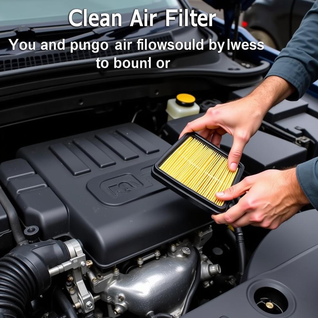 Clean Air Filter Improves Fuel Economy