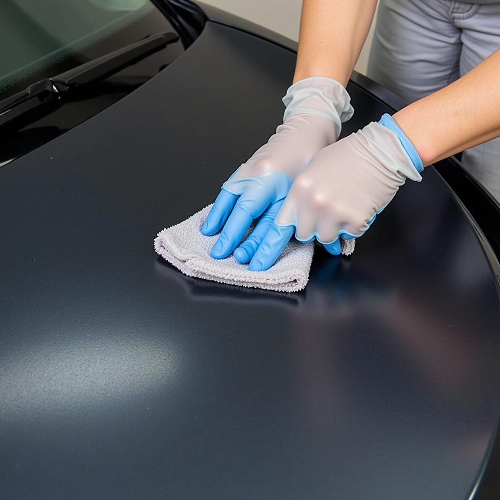 Cleaning Car Roof Upholstery