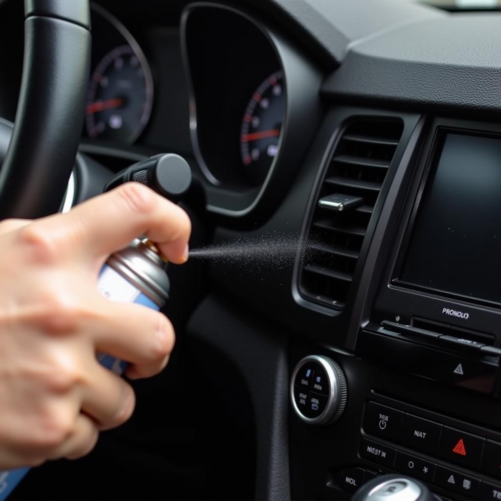 Cleaning the Car's USB Port