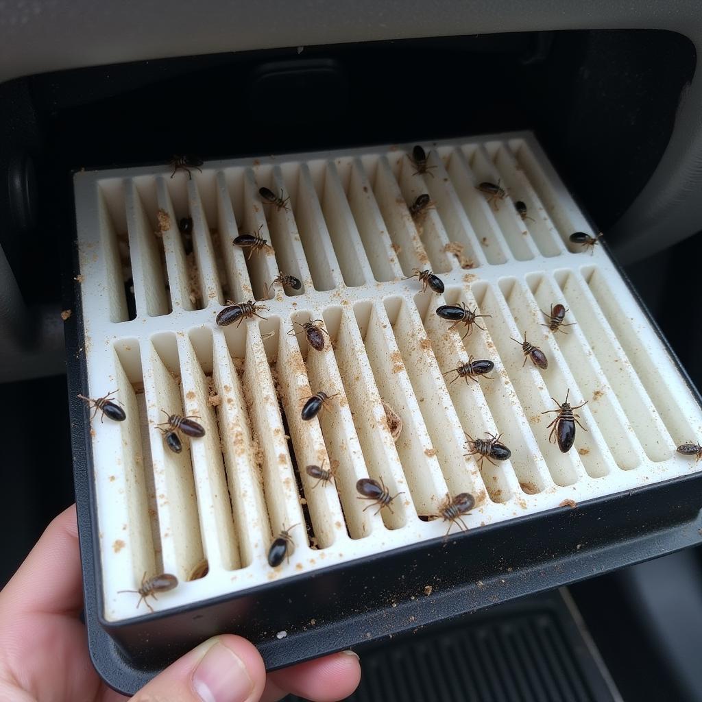 Clogged Cabin Air Filter