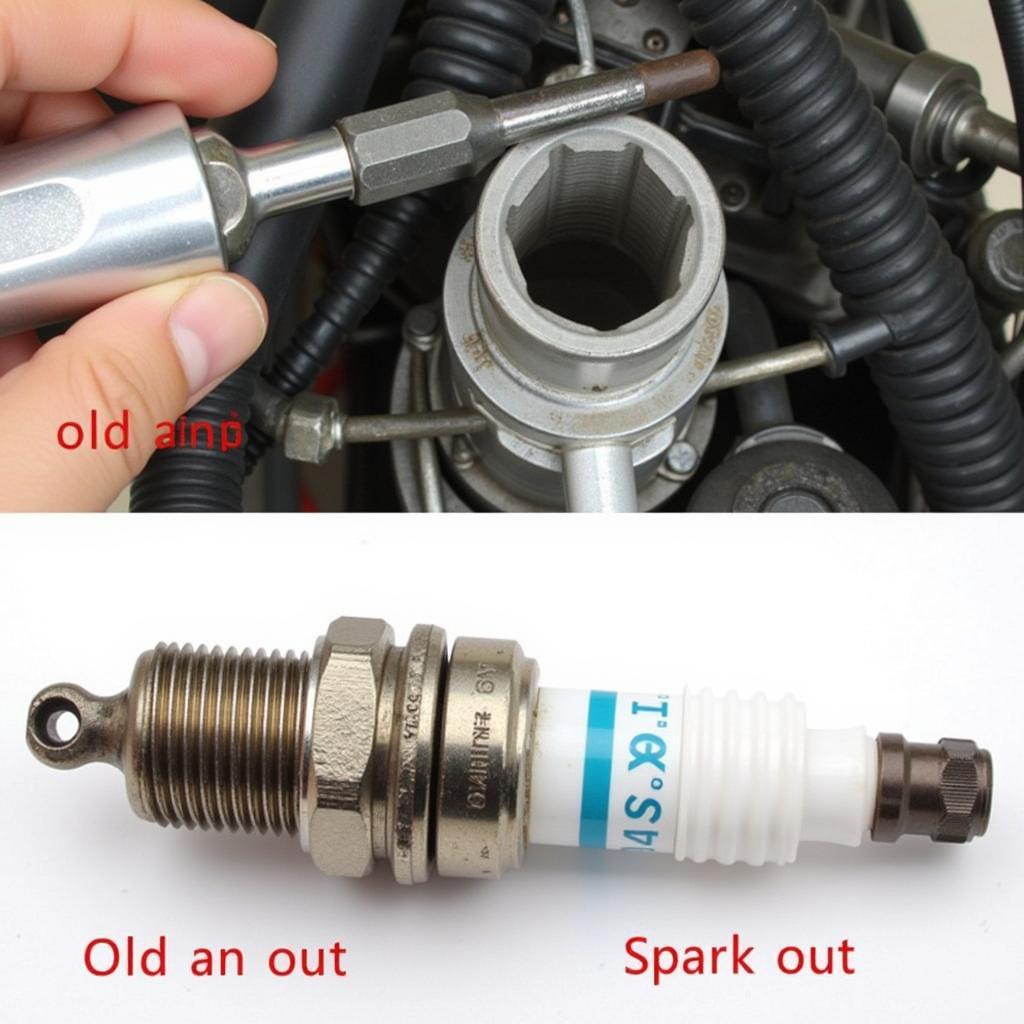 Club Car Gas Engine Spark Plug Replacement