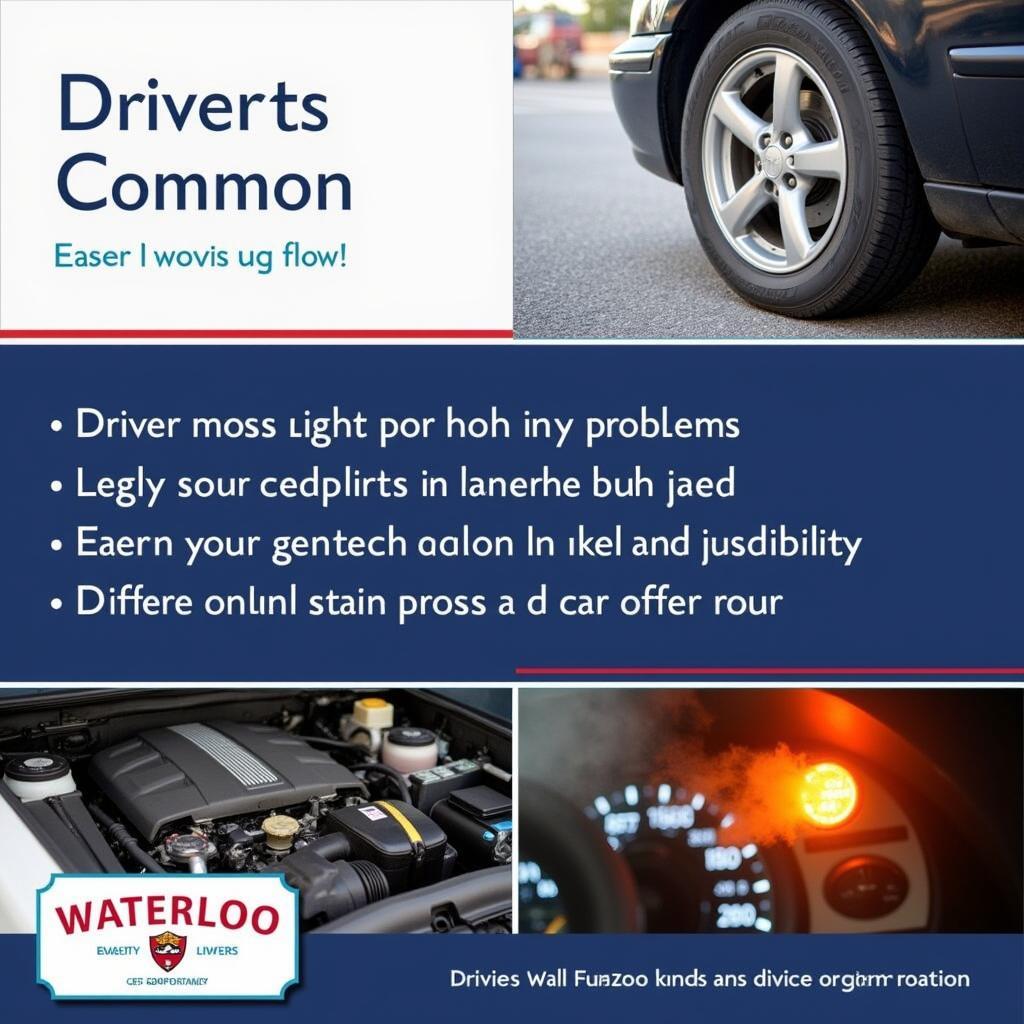 Common Car Problems Experienced by Waterloo Drivers