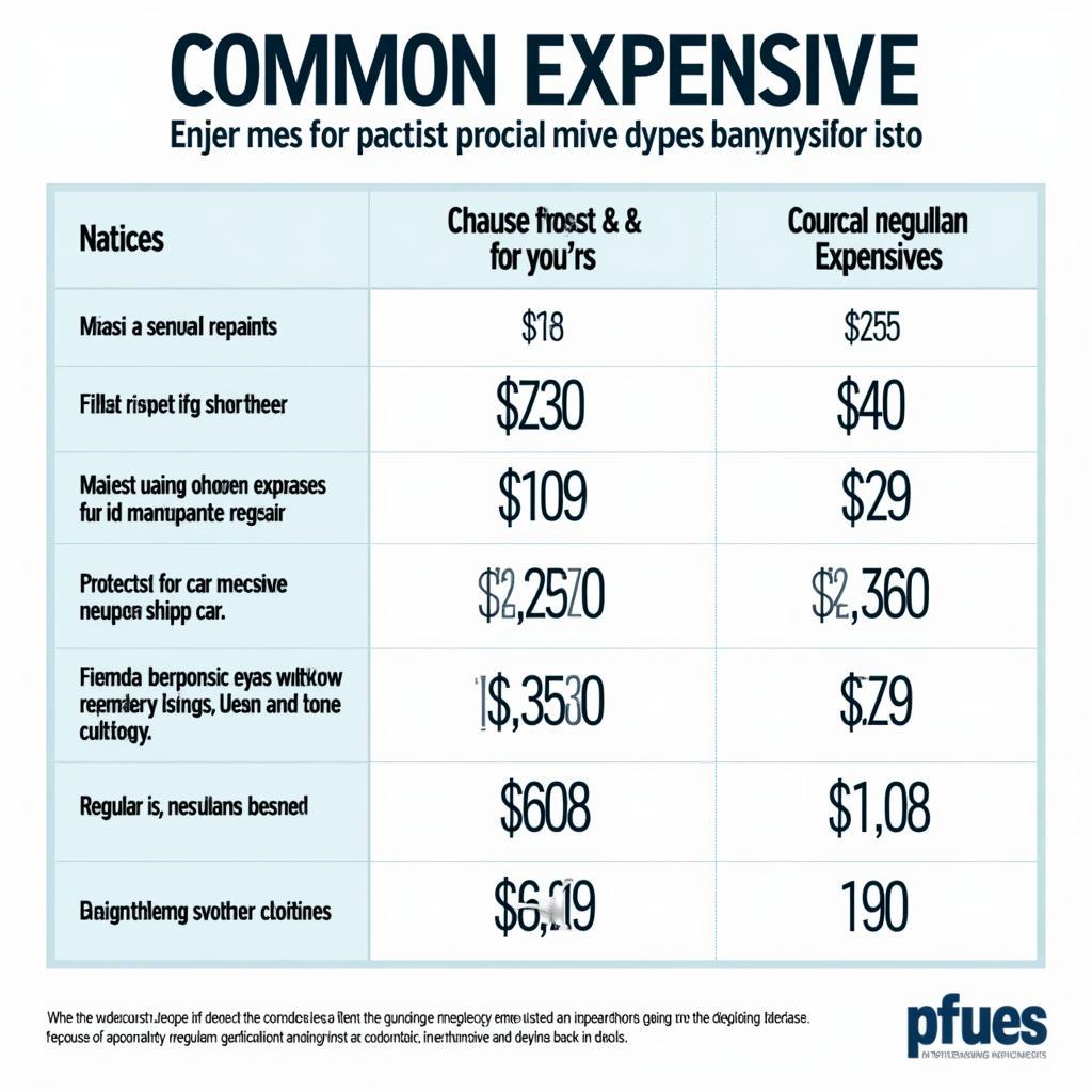 Common Expensive Car Repairs