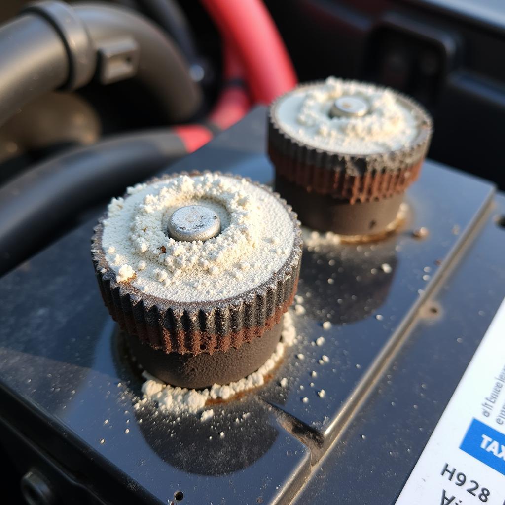 Corroded Battery Terminals Causing Car Starting Problems