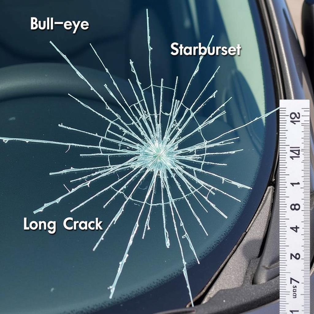 Assessing Cracked Windshield Damage