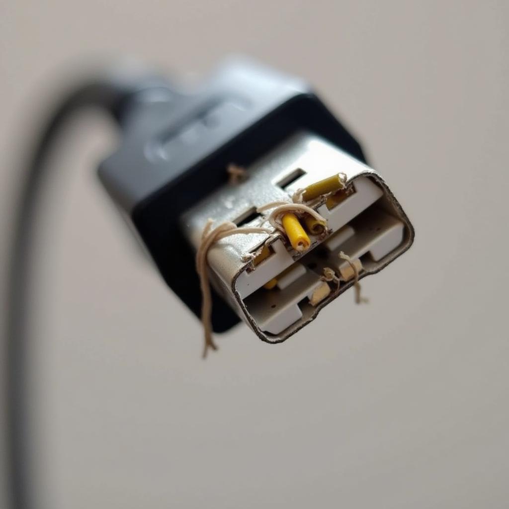 Damaged USB Cable