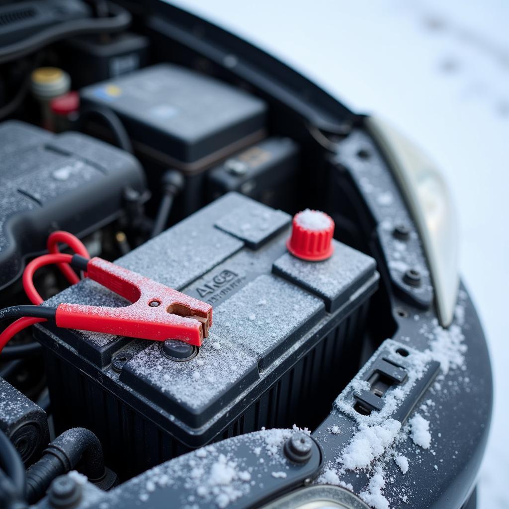 Dead Car Battery in Winter