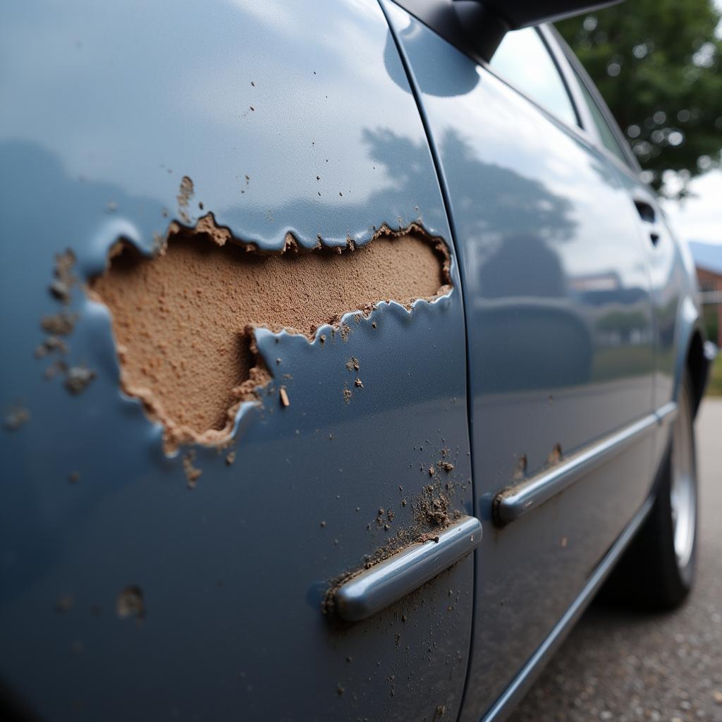 Deep Car Scratch Repair