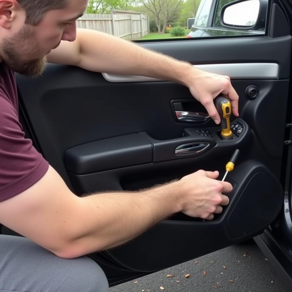 DIY Car Door Handle Repair