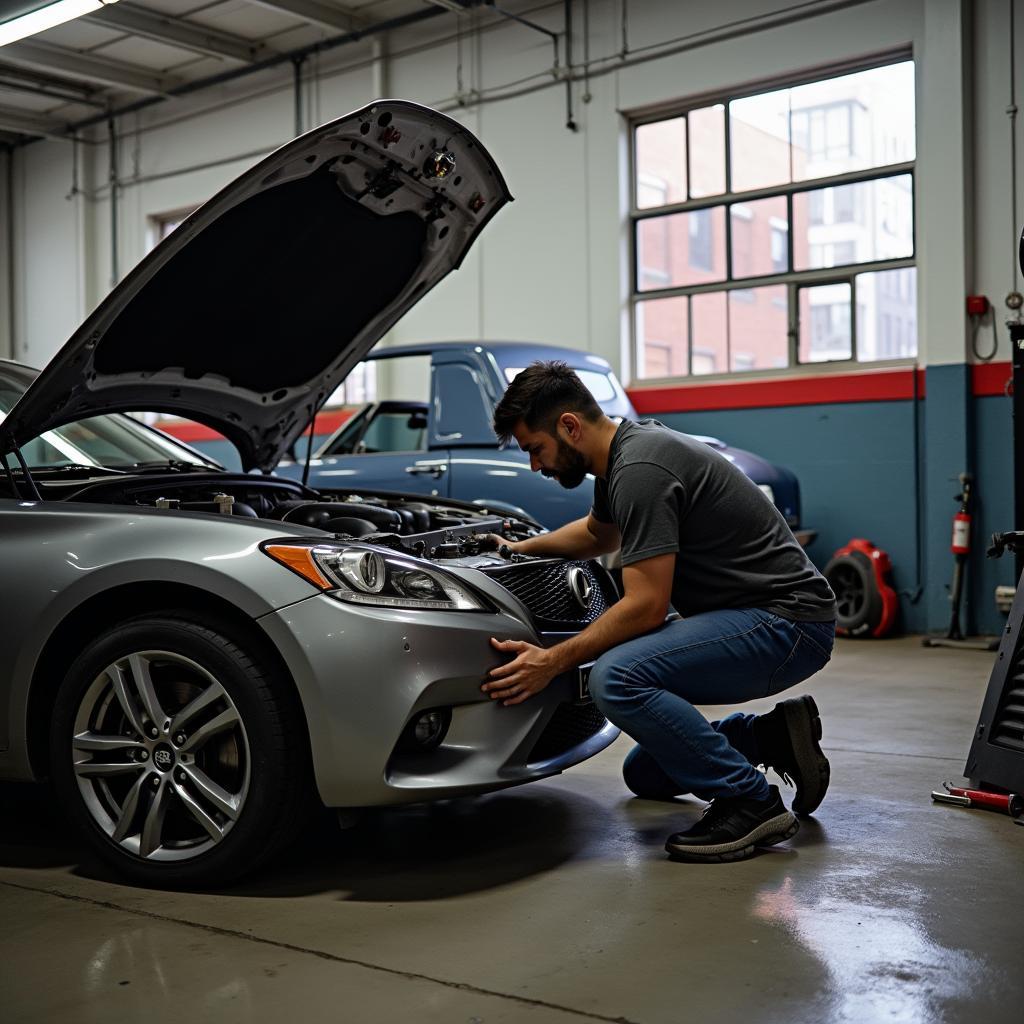 DIY car maintenance in NYC