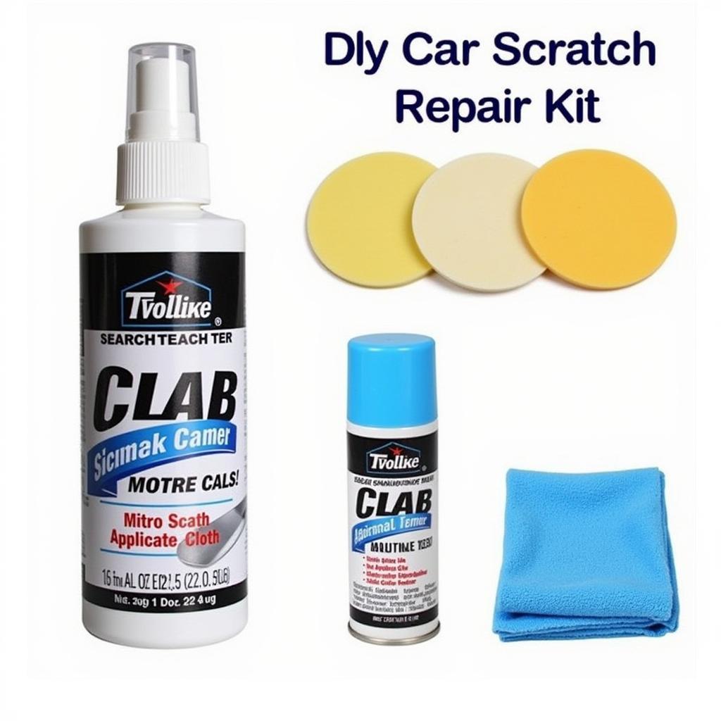 DIY Car Scratch Repair Kit