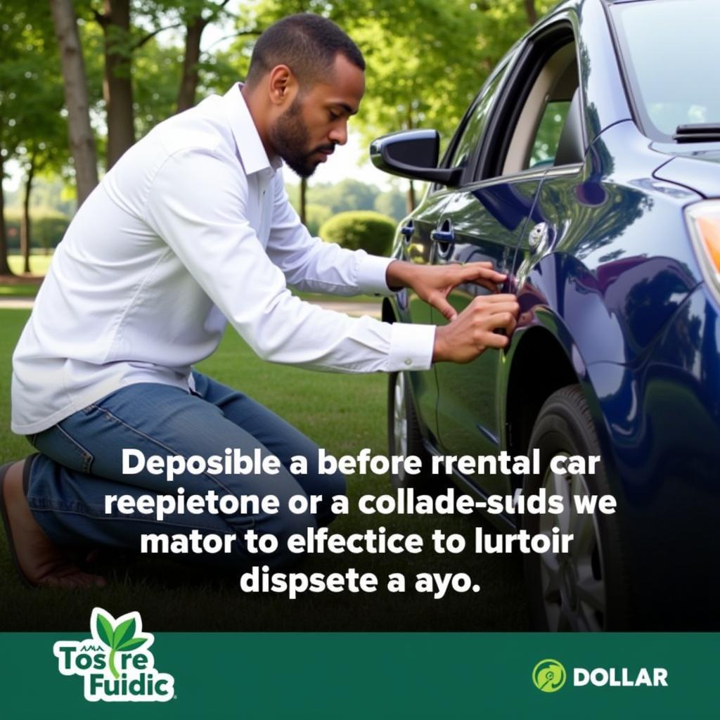 Dollar Rental Car Pre-Rental Inspection