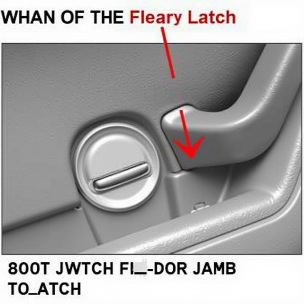 Door Jamb Switch Location in a 2007 Lincoln Town Car