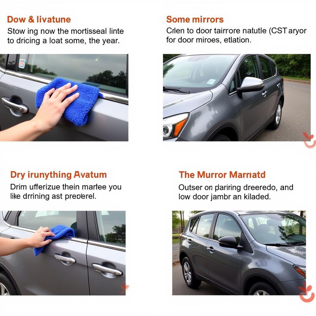 Drying a Car for a Spot-Free Finish