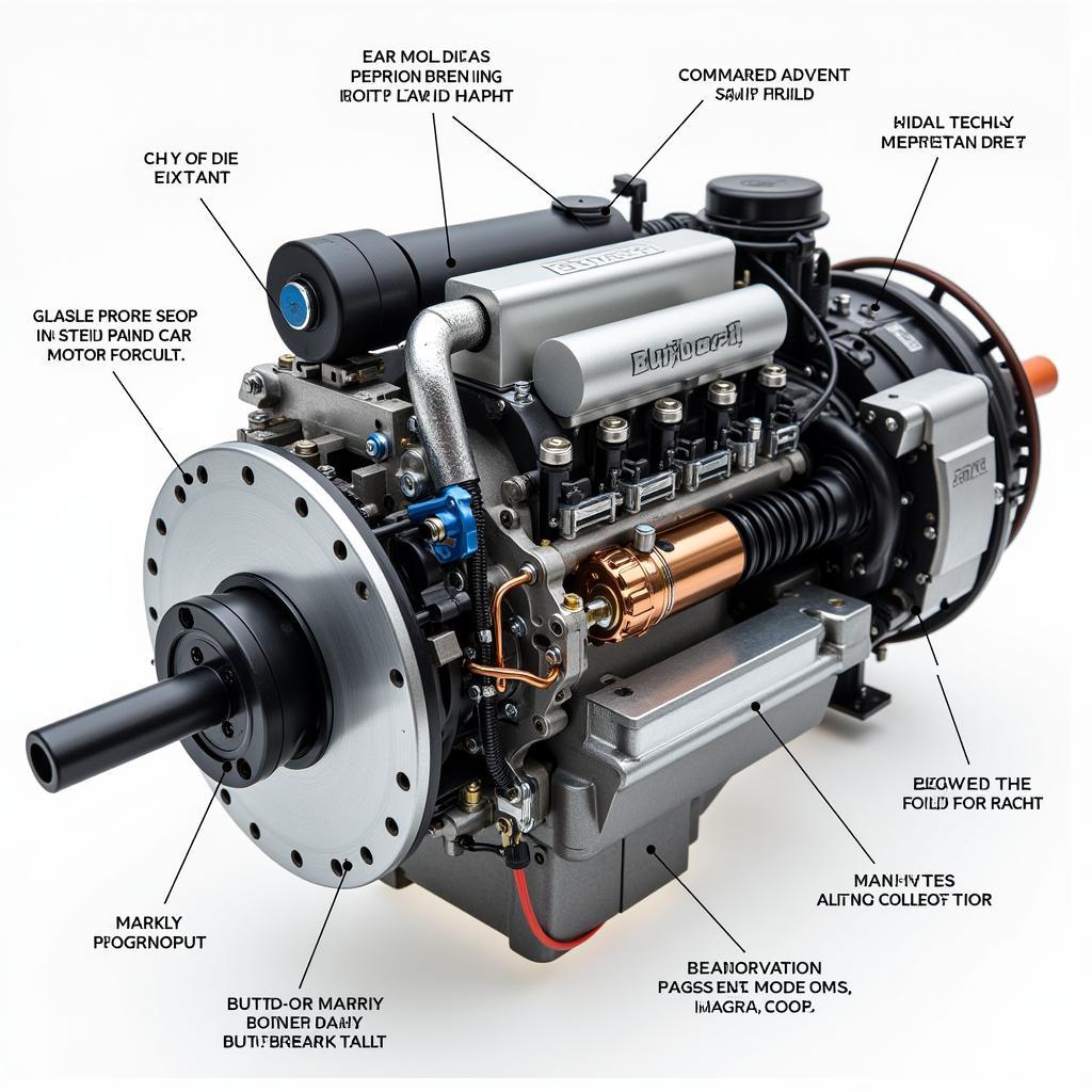 Electric Car Motor Components