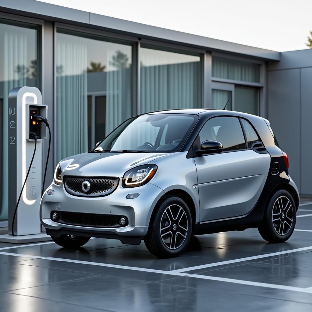 Electric Smart Car Charging Station