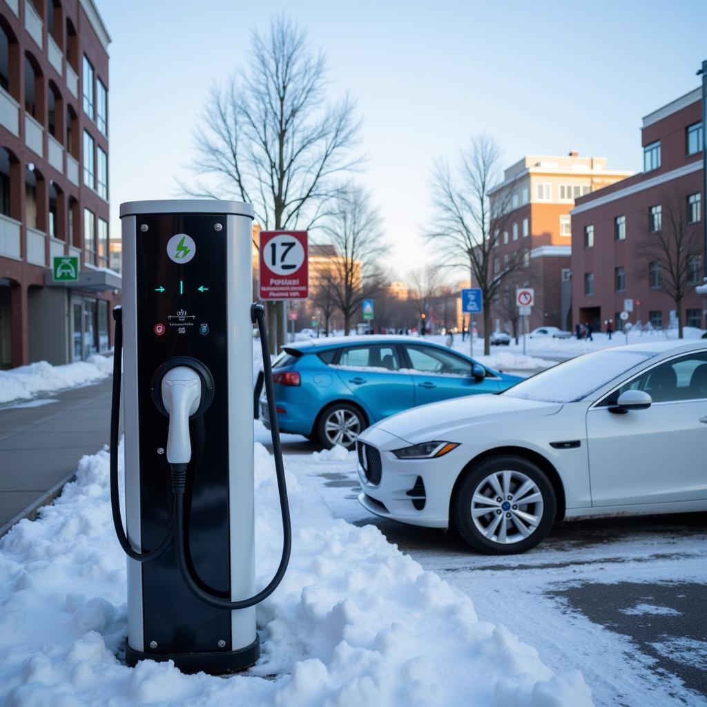 Electric Vehicle Charging Station in Canada