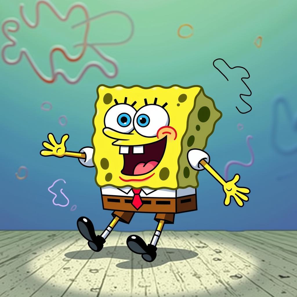 SpongeBob dizzy