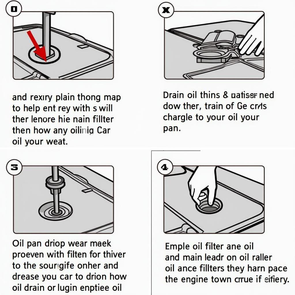 Changing engine oil