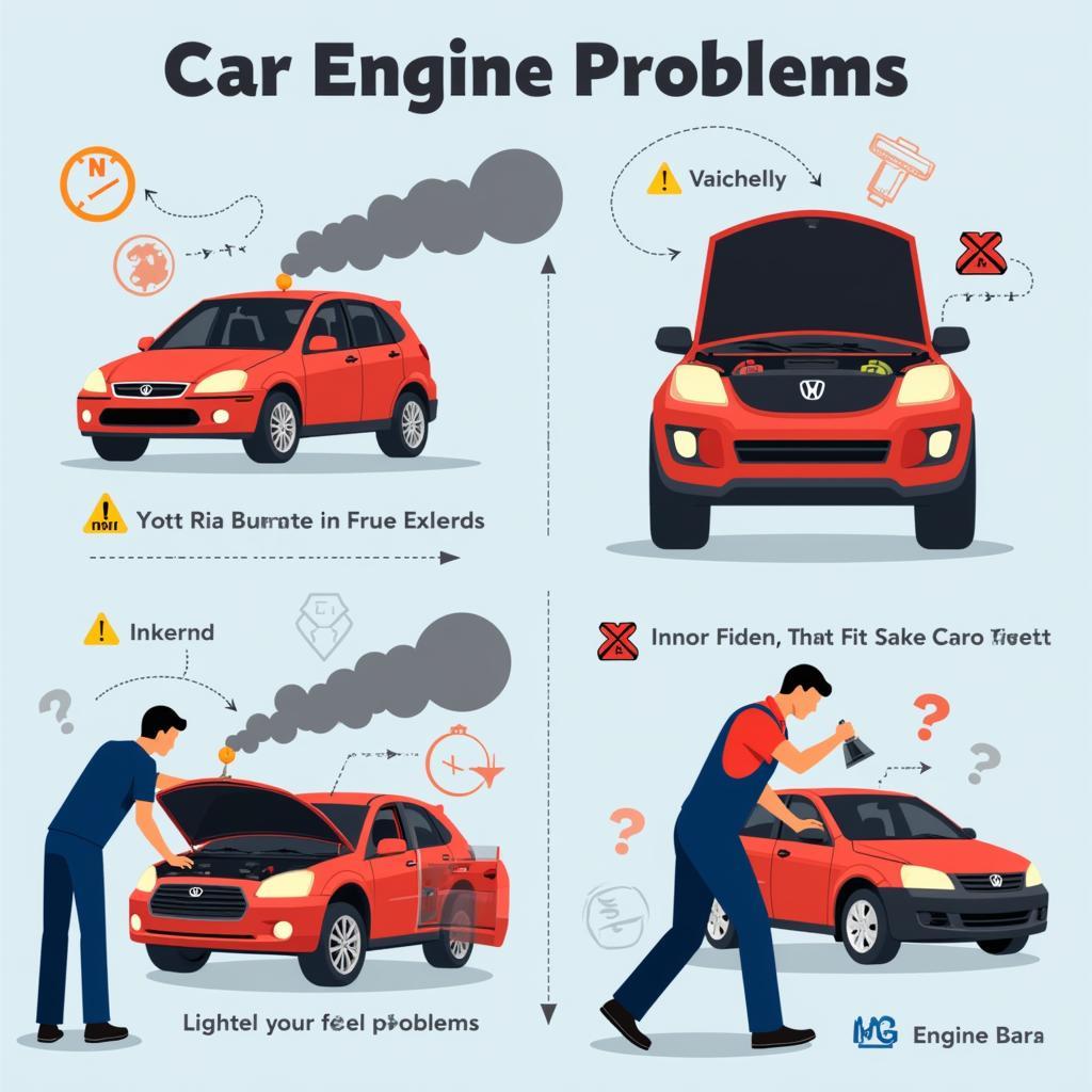 Car engine problems symptoms