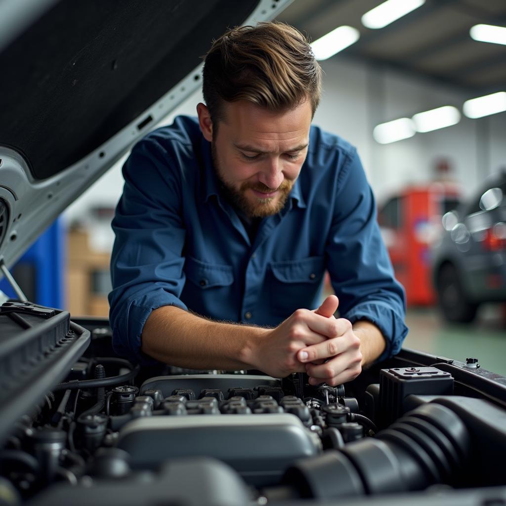 Engine repair before selling a car