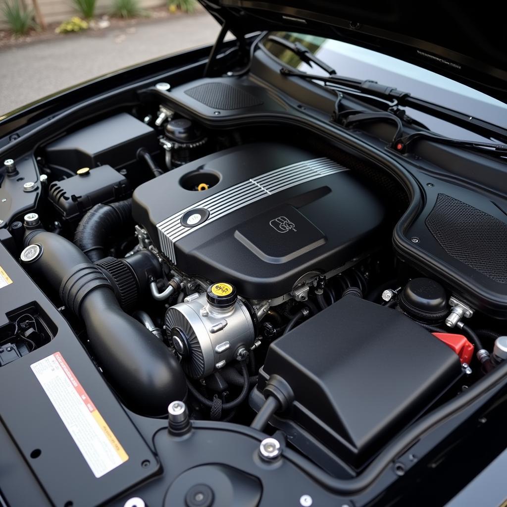 European Car Engine Bay