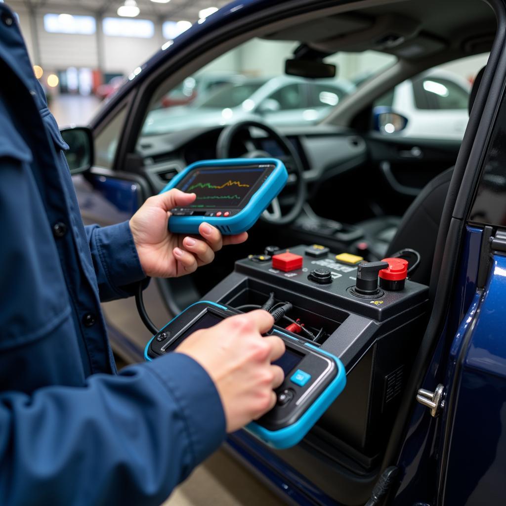 Electric Vehicle Battery Check