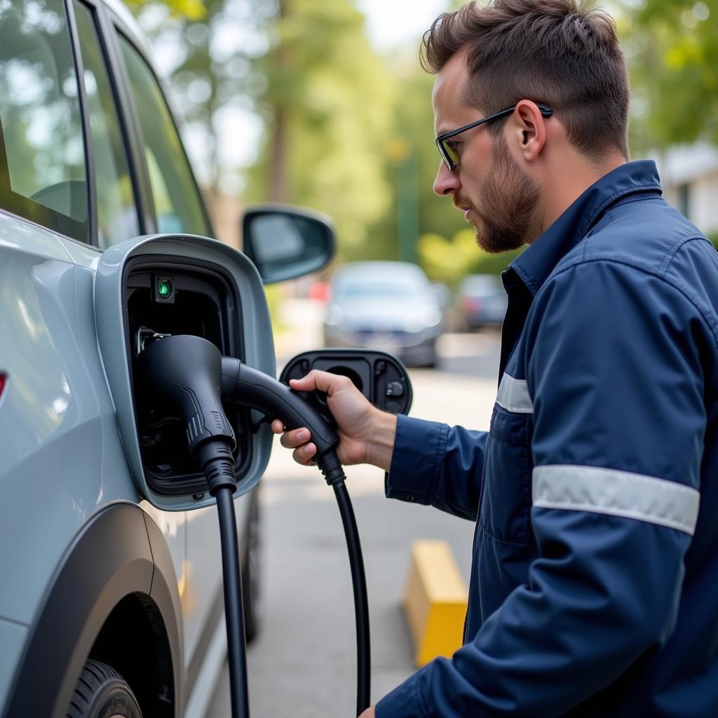 EV Charging Station Maintenance