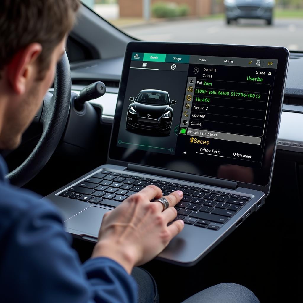 Using Diagnostic Software for Electric Vehicle Troubleshooting