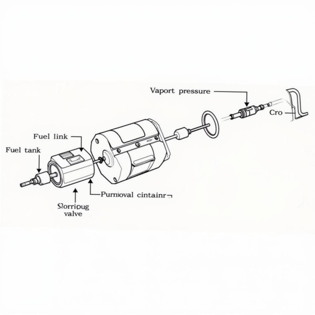 EVAP System Components Diagram