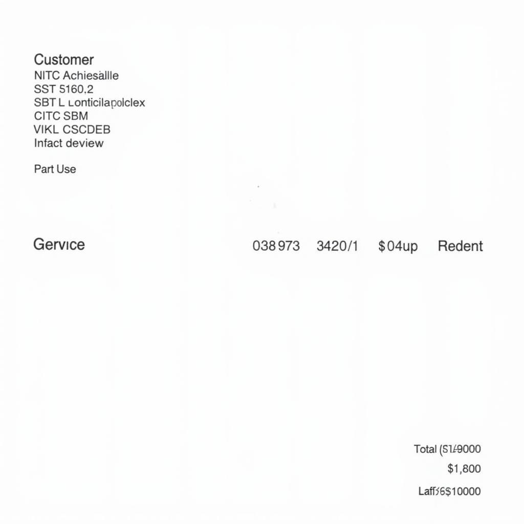 Excel Car Maintenance Report for Mechanics